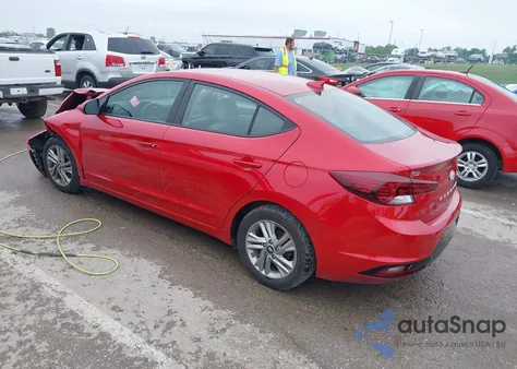 2020 Hyundai Elantra Sel z USA, uszkodzony, nr VIN 5NPD84LF7LH554676